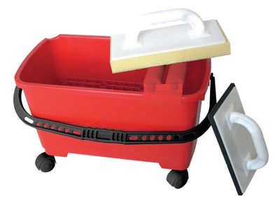 Kit bac de rinçage pour joint de carrelage en 25L TOMECANIC