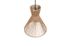 Suspension E27 Rosalie fil de papier naturel 28W - CASALUM