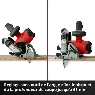 Scie circulaire sans fil TE-CS 18/190 Li BL-Solo