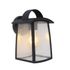 Applique extérieur E27 Kelsey M noir IP44  40W - COREP