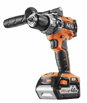 Perceuse à percussion sans fil 18 V BSB18C2BL-402C (Brushless, 2 batteries) - AEG