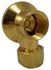 Raccord laiton applique bicone à visser femelle 15/21 pour tube de cuivre diamètre 12 mm
