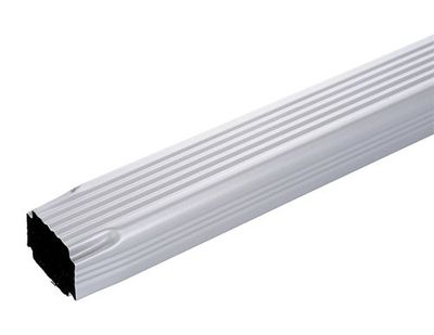 TUYAU DESCENTE 60X80 ALU GRIS 2ML