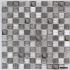 Mosaïque mural intérieur camaïeu gris THIERRY 30 x 30 cm vendu à l'unité SAS MAT INTER
