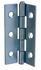 Charnière rectangulaire acier zingué 30 x 50 mm CIME