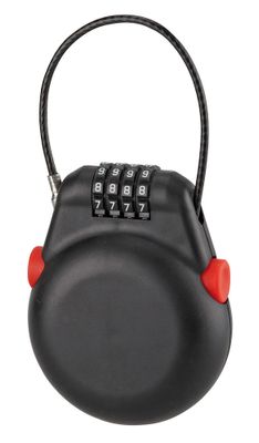 Cable antivol rétractable 1 m diamètre 2 mm THIRARD