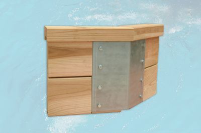 Piscine bois massif octogonale diamètre 397 cm H 63 cm 593 B T1 Livraison gratuite domicile WEKA