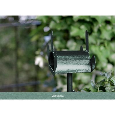 Peinture fer extérieur direct sur rouille Martelé Vert Jade 0,75 L - HAMMERITE
