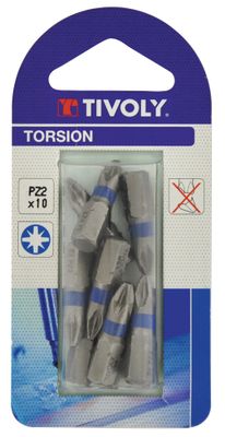 Embouts de vissage PZ2 torsion par 10 TIVOLY