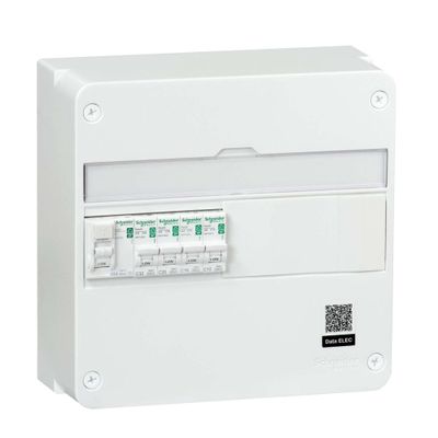 Tableau électrique pré-équipé 1 rangée peignable pour extension - Resi9 XP SCHNEIDER ELECTRIC