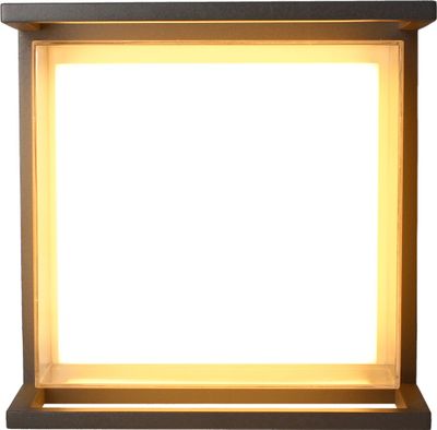Applique extérieur LED Flores anthracite IP65 1000 lumens blanc chaud - ARLUX