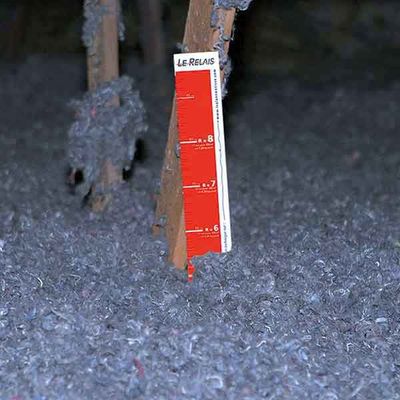 Laine de coton à souffler comble perdu en flocon METISSE - 10kg LE RELAIS METISSE