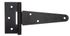 Penture anglaise 150 mm noir ALBERTS