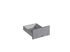 Façade tiroir pour meuble de cuisine Lotus béton mat 13,8 x 40 cm OFITRES