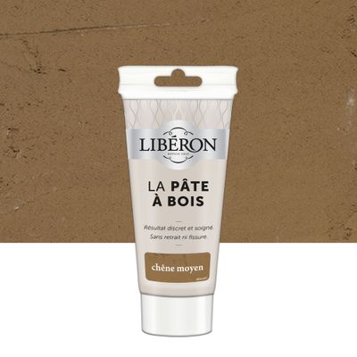 Pâte à bois tube chêne moyen 150g LIBERON