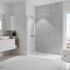 Panneau mural de douche 150x255 cm béton ciré DécoDesign Softtouch - SCHULTE