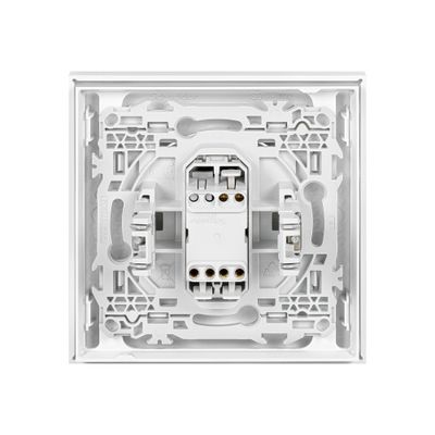 Interrupteur va-et-vient ou poussoir complet avec griffes Odace 2025 blanc - SCHNEIDER ELECTRIC