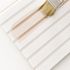 Panneau décoratif MDF 3D Latt fond blanc à peindre - Lot de 2 - 20 x 287 x 1250 mm - AJ TIMBER
