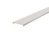 Nez de cloison large aluminium blanc - Ép.10 x l.74 mm - L.2.60 m - SPTD
