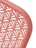 Salon de balcon PAON acier terracotta 2 places - BOCARNEA