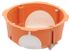Boite d'encastrement étanche 1 poste 86x40mm pour prise 32A multimatériaux - CAPRITHERM