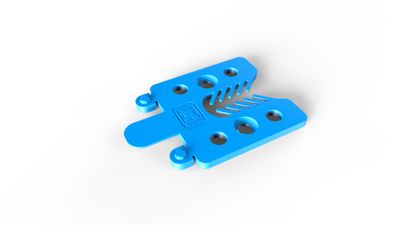 Cale fourchette épaisseur 1 ,2, 3 et 5 mm en seau de 400 pièces JOUPLAST TMP CONVERT