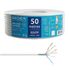 Câble réseau Ethernet cat 6 F/UTP 50 m blanc - SEDEA