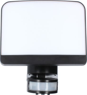 Projecteur extérieur solaire LED détecteur de mouvements + crépusculaire Flood 2 noir IP44 1000 lumens blanc neutre - ARLUX