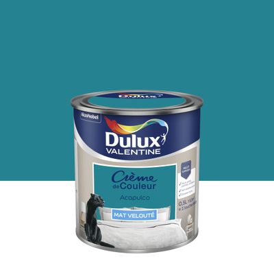 Peinture Crème de Couleur Acapulco mat 0.5 L - DULUX VALENTINE
