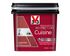 Peinture de rénovation pour cuisine rouge extrême finition satinée 0,75L - V33