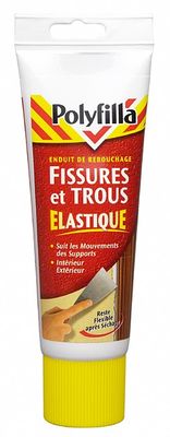 Enduit de rebouchage élastique en tube de 330 gr. POLYFILLA