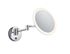 Applique miroir éclairant LED View chrome 280 lumens blanc chaud - TRIO