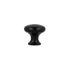 Bouton de meuble rond noir mat diamètre 25 mm REI