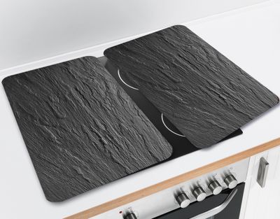 Couvre-plaques ardoise x2 WENKO