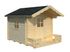 Maison de jeux pour enfant en bois Stina - 3,1m² - Livraison à domicile incluse - PALMAKO