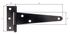 Penture anglaise 125 mm noir ALBERTS