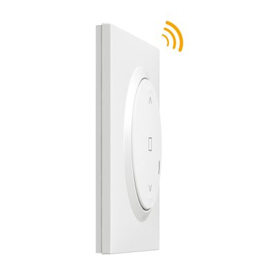 Commande volet roulant connectée sans fil + plaque Blanc - Dooxie with Netatmo LEGRAND