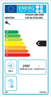 Chauffe-eau électrique 300L vertical stéatite avec groupe de sécurité Stileos - ARISTON