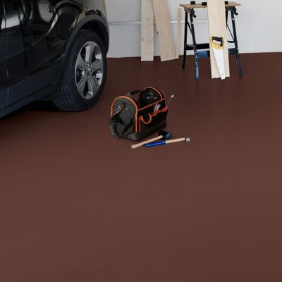 Peinture pour sol trafic extrême terre d'ombre 500 ml V33