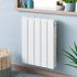 Radiateur à inertie EDEN blanc horizontal 1000W UNIV'R CHAUFFAGE