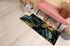 Tapis BOSTON "FEUILLE GOLD" - 50x120cm - Ep.5mm ID HOME