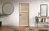 Bloc-porte postformé 3 panneaux placage chêne brut H.204 x l.83 cm poussant droit - BCD