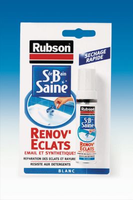 Rénov'éclats émail et synthétiques "Salle de Bain Saine" 12 ml RUBSON
