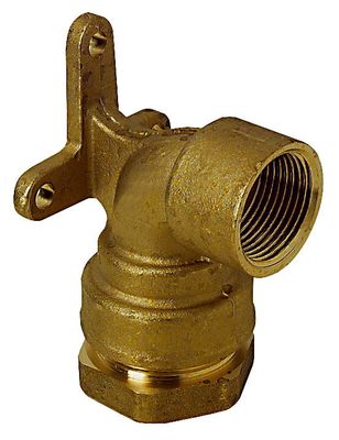 Applique murale femelle 15/21 pour tube PE diamètre 20 mm