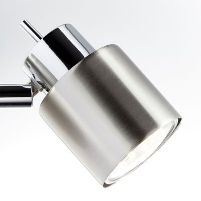Spot mural GU10 10W aluminium - Andres BRILLIANT