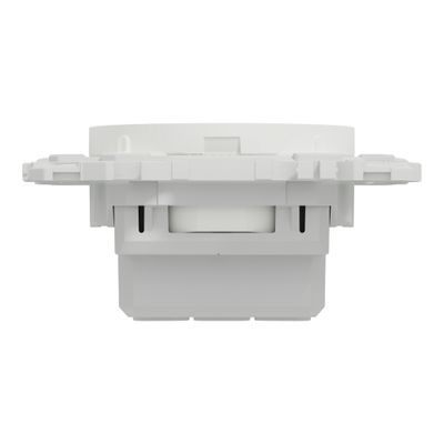 Prise affleurante 2 pôles à bornes automatiques Odace 2025 blanc - SCHNEIDER ELECTRIC