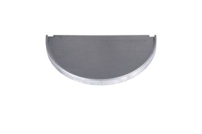 Fond de gouttière universel zinc pour gouttière G25 diamètre 80 mm - EDILIANS