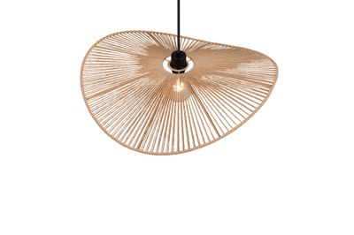 Suspension E27 Ø58 cm Laurine fil de papier naturel 40W - CASALUM