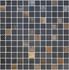 Mosaïque mural intérieur format mini-carreaux noir MALLA BAMBOO 30 x 30 cm vendu à l'unité DISTRIMAT