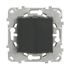 Interrupteur va-et-vient et bouton poussoir anthracite - Unica SCHNEIDER ELECTRIC